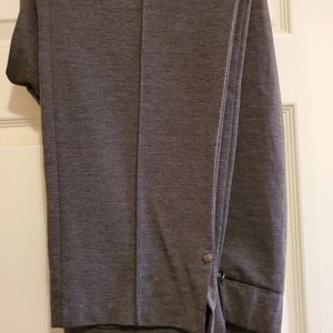 Cato Women Dark Grey Wide Elastic pants, Size 22W-24W.